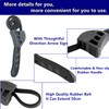 Strap Wrench, 500mm Rubber Strap Wrench, Universal Black Wrench Adjustable