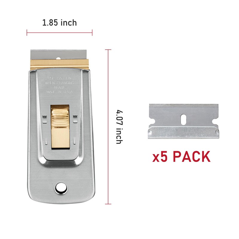 CANOPUS Razor Blade Scraper Tool, Razor Blade Holder, Window Scraper
