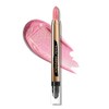 Bluemega Barra Sombra Ojos Brillante Purpurina, Lápiz Crema, E