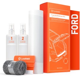 Luxshield Boot Sill Protector Film for Ford Explorer CX740 I 2024-2025 - Bumper Protection, Scratch Protection, Paint Protection Film - Transparent Glossy