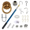 RQG Attic Pull Down Hook,Clothes Hook Pole,with a 16-60 inch