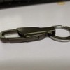Key Chain, Simple, Car Keychain, Double Ring, Metal, Keyring, Men's,