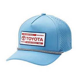 Toyota The Original Performance Cap, Sky Blue, Perforated Back Panels, Snapback Closure, (TO152700)