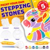 Paint Your Own Stepping Stones Painting Kit for Kids, Unicorn