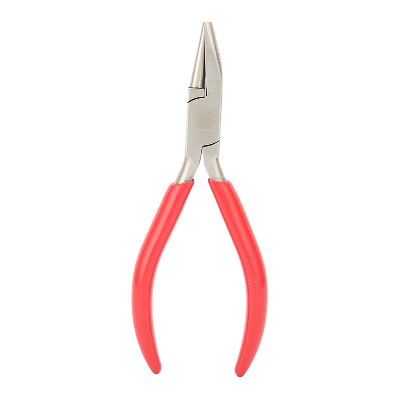 Jewelry Plier Slotted High Carbon Steel Rubber Handle Wire Bending