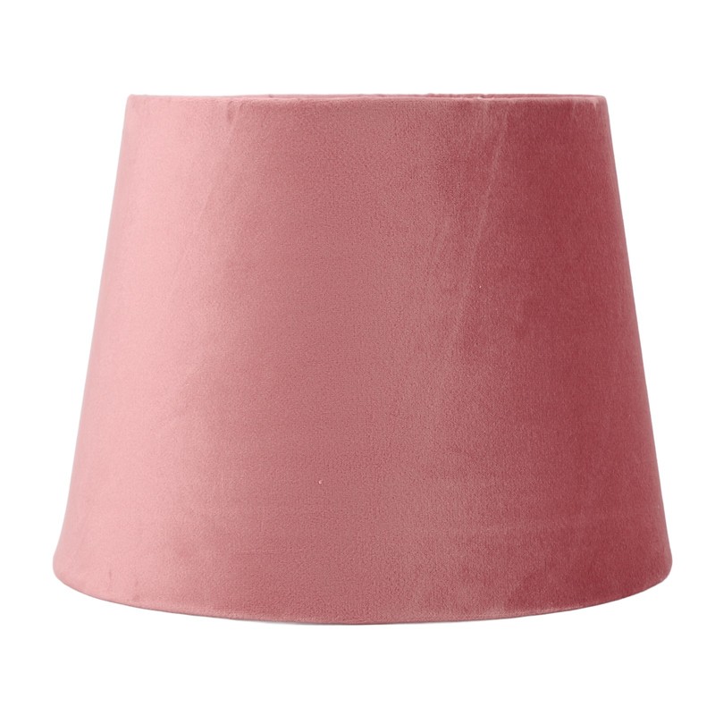 Fabric Lampshade E27 E14 Velvet Conical Decorative Lamp Replacement Shade