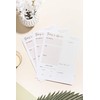 Scribble & Dot® Daily Planner Pad - 140gsm Desk Pad