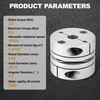 D26 L25.6 Flexible Shaft Coupling Motorcycle Diaphragm 8mm Bore to