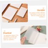 Operitacx 12 Pcs Clear Notes Message Reminder Self Stick Notepad