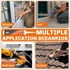 WELLUCK Grey Silicone Caulk, 100% Waterproof Silicone Sealant Adhesive Caulking,for