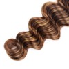3LX 1BP430 Deep Wave Human Hair Extensions 24 26 28