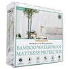Rest Line Premium Bamboo Waterproof Mattress Protector Twin Size 39X75”