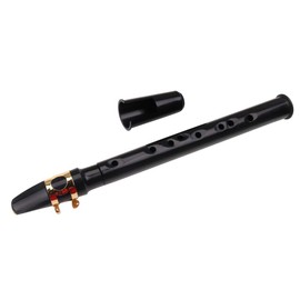 Milisten 8-Hole Saxophone Mini Pocket Saxophone Portable Simple Mini Saxophone for Beginner with Carrying Bag (Black)