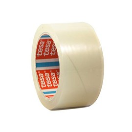 tesa Parcel Tape (66 m x 50 mm) transparent (3 rolls)