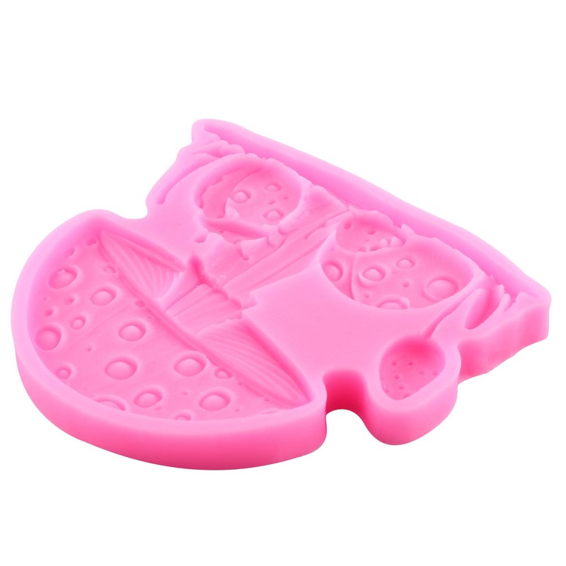 XMOLDNMS Pilz Fondant Silikonformen für Kuchen Dekoration Cupcake Topper Schokolade