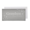 Silver Birthday Christmas Money Wallet and Envelope - Grandson