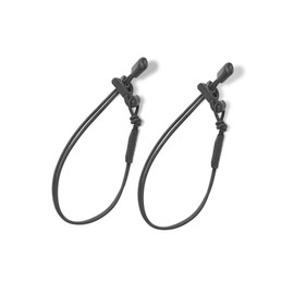 NOMATIC Luma Accessory Shock Cord 2-Pack - Camera Bag Accessory - Versatile Attachment Solution for Outdoor Gear (Black)