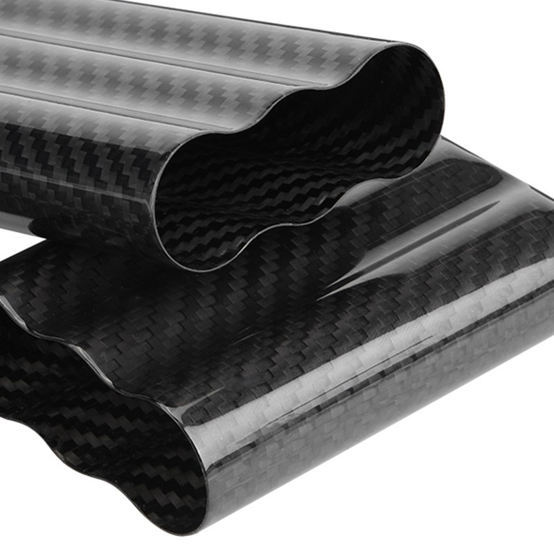 Carbon Fiber Cigar Case Humidors 3 Tubes Cigar Holder Storage