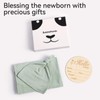 BubblePanda Rayon Made from Bamboo Baby Swaddle Blanket Set with