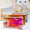 TotePrint Holographic Phantom PVC Waterproof Makeup Pack for Travel Makeup,