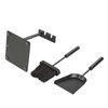 Aboniris Hearth Tidy Set, All Black, Wood Stove Tool Set,