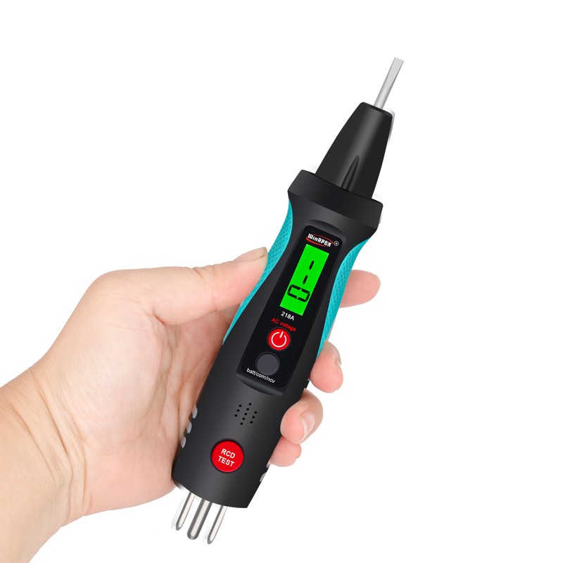 2in1 Socket Circuit Analyzer Intelligent Voltage Tester 12-300ACV Socket Tester