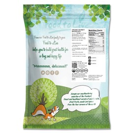 Food to Live - Organic Brown Basmati Rice, 10 Pounds - Non-GMO, Whole Grain, Long-Grain Rice Variety, Fragrant, Kosher, Vegan, Bulk. Less Starch Content. High in Dietary Fiber