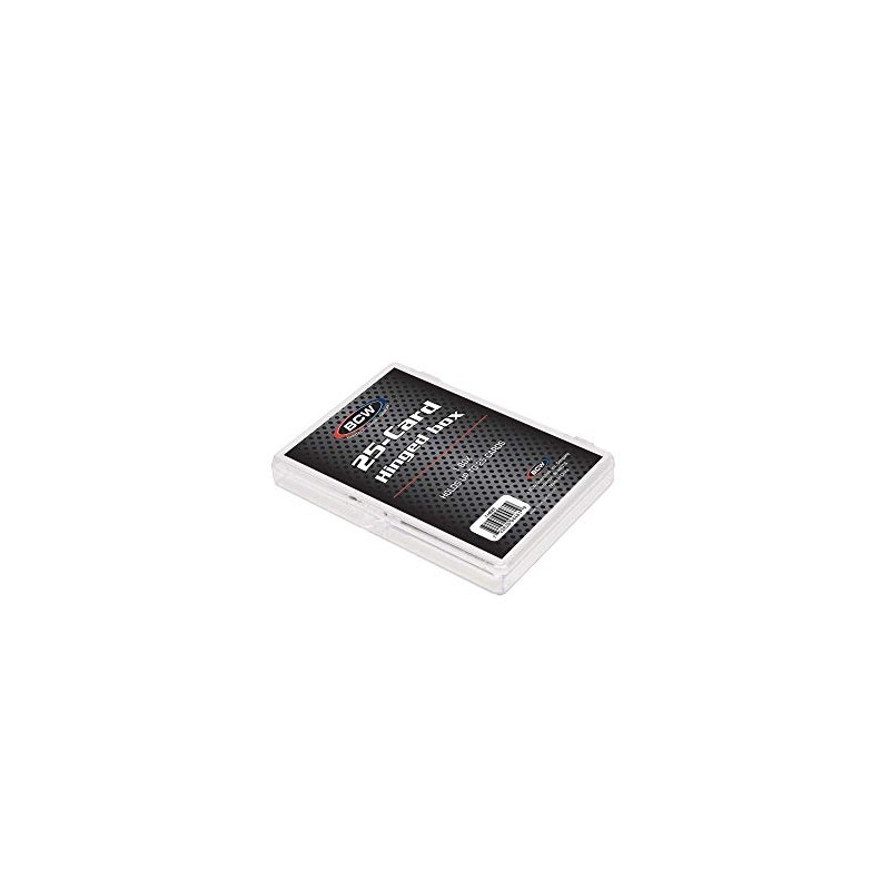 BCW Hinged 25 ct Card Box