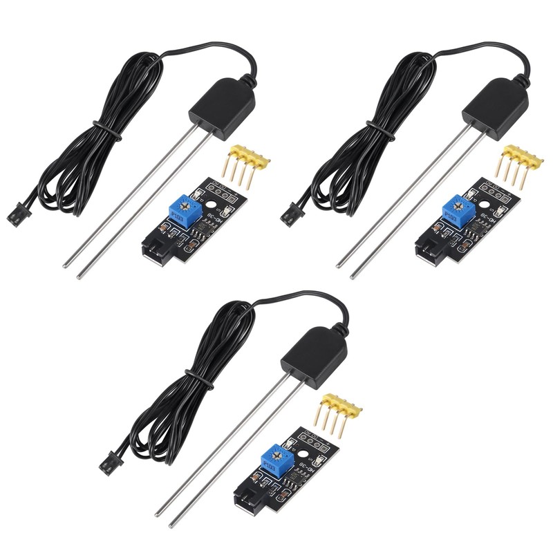 COLIAO 3 Sets Soil Moisture Sensor, Humidity Detector with Corrosion
