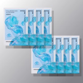 innisfree 이니스프리 액티브 마스크 히알루론산 [수분충전] 25mL 8매, 1개