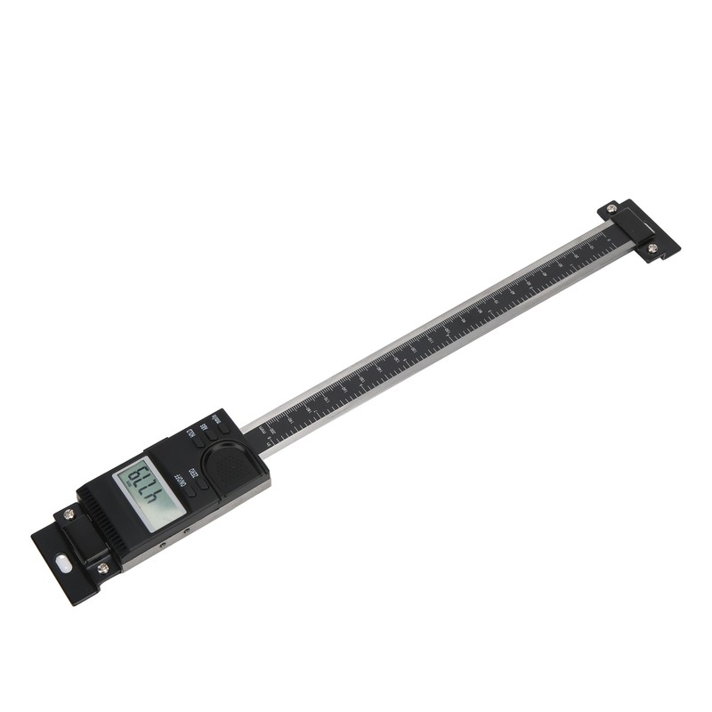 LCD Digital Display Ruler Aluminum Alloy Vertical Machine Displacement Caliper