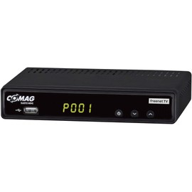Comag SL65T2 FullHD HEVC DVBT/T2 Receiver (H.265, HDTV, HDMI, Irdeto Access System, Freenet TV, Media Player, PVR Ready, USB 2.0, 12 V) Black