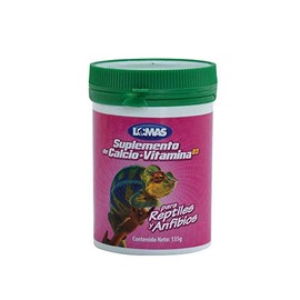SUPLEMENTO DE CALCIO C/VITAMINA D3 P/REPTILES 135 G