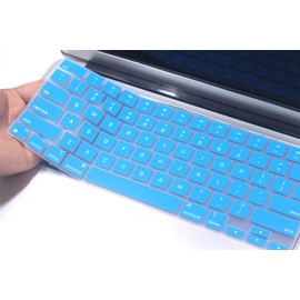 Keyboard Skin Compatible with MacBook Neo 13" A18, 2026-2021 MacBook Pro 14 & 16 M5 M4 M3 M2 M1 A3426 A3427 A3434 A3112 A3185 A3428 A3429, 2022-2026 Air 15.3" 13.6" M5 M4 M3 M2 A3449 A3448 (Aqua Blue)
