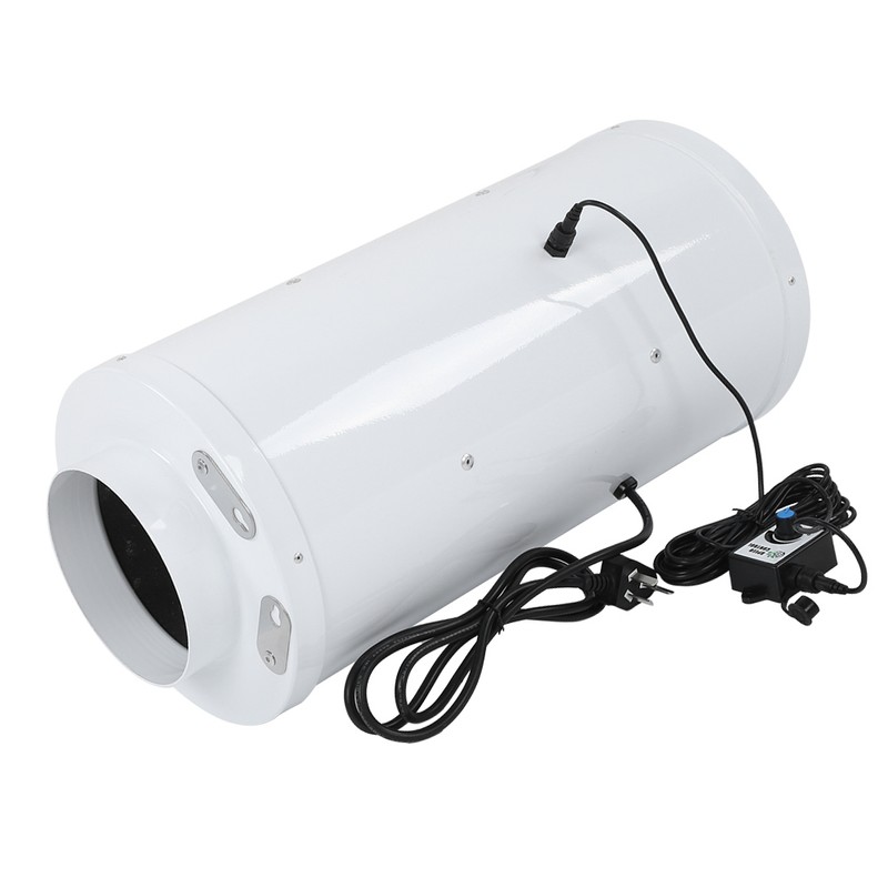 Duct Fan Mixed Flow Frequency Conversion Mute 150/200/250mm Speed Regulation