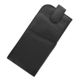 Mala Leather Soft Slim Nappa Leather Glasses Case With Tab Fastener 5104_14m