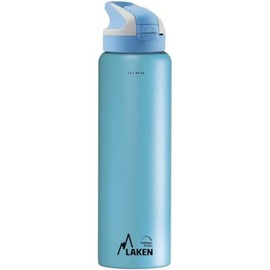Laken Unisex – Erwachsene Thermoskanne-TS10AC Thermoskanne, Hellblau, 18/8-1L