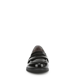 Dr. Scholl's Shoes Women's Hello Loafer Flat, Black Glossy, 6.5