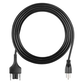 Power Cable for Robot Coupe Ulreon 89143 150'' Power Cord Extension Black Power Supply Cord Replacement for MP Series MP350 MP450 MP550 MP600 MP800 Turbo Immersion Blenders