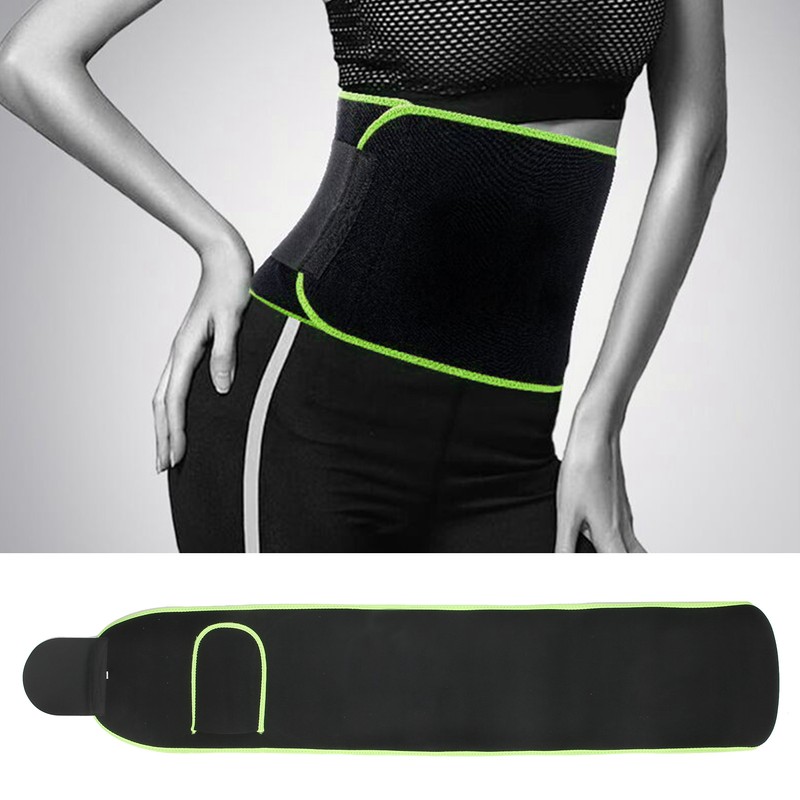 SBR Neoprene Sports Running Waist Protection Nylon and Polyurethane Fitness
