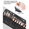 Soporte para brochas de maquillaje, organizador de brochas de maquillaje