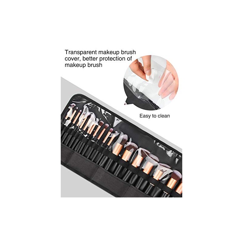 Soporte para brochas de maquillaje, organizador de brochas de maquillaje