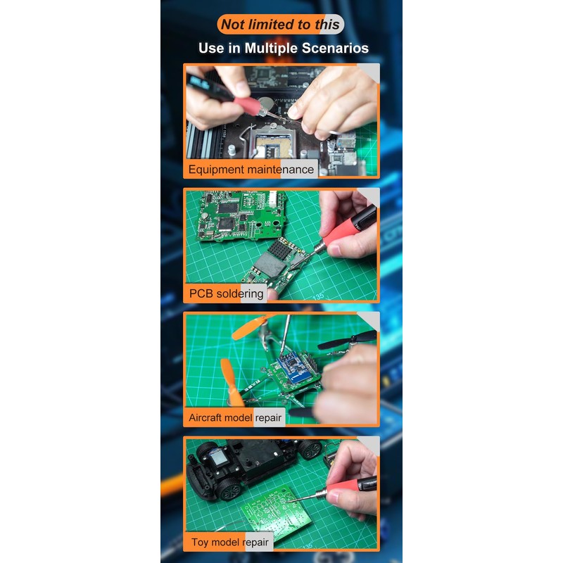 MINIWARE TS21 Soldering Iron Welding Machine KU Tips Smart Portable