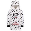 sarcia.eu 101 Dalmatian White Hooded Sweater/Bathrobe for Children, 101 Dalmatians