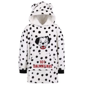sarcia.eu 101 Dalmatian White Hooded Sweater/Bathrobe for Children, 101 Dalmatians