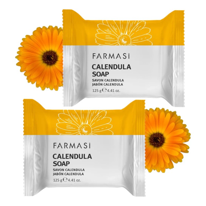 Kit Caléndula: 1 Crema + 1 Jabón + 1 Gel