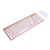 2.4G Wireless Keyboard and Mouse Combo with USB Adapter Ultra