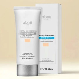 Atomy White 60ml (SPF50+) Sun Cream Beige / 애터미 화이트 60ml(SPF50+) 선크림 베이지