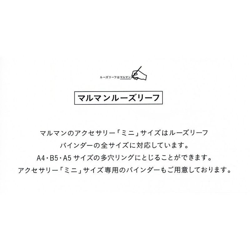 マルマン B7変形サイズ カードポケットミニ L486