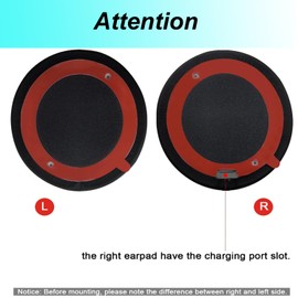 Replacement Ear Pads for Beats Solo 2 & Solo 3 Wireless On-Ear Noise Cancelling Series Headphones,Cooling Gel-Black